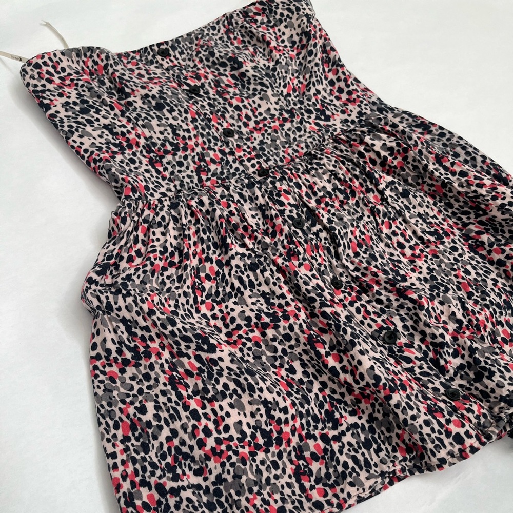 Forever 21 | Strapless Cheetah Dress | M